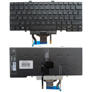 Klaviatūra DELL Latitude 5400, 5401, 5410, 5411, su pašvietimu ir „trackpoint“, US