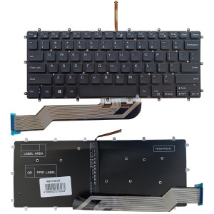 Klaviatūra DELL Inspiron 7569, 7579, 7368, 5370, su pašvietimu, US Klaviatūra DELL Inspiron 7569, 7579, 7368, 5370, su pašvietimu, US