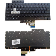 Klaviatūra ASUS Tuf Dash FX516, FX516P, F516, su pašvietimu, US