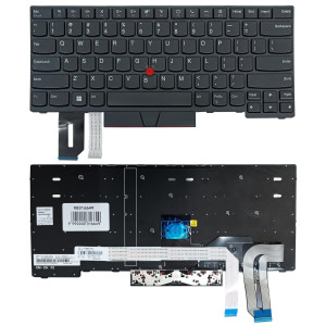 Klaviatūra LENOVO Thinkpad P14s, su "trackpoint", US Klaviatūra LENOVO Thinkpad P14s, su "trackpoint", US