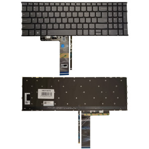Klaviatūra LENOVO IdeaPad Slim 3 15IAH8, su pašvietimu, US Klaviatūra LENOVO IdeaPad Slim 3 15IAH8, su pašvietimu, US