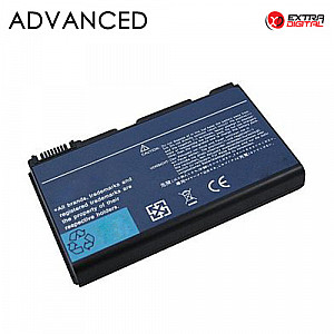 Nešiojamo kompiuterio baterija ACER TM00741, 5200mAh, Extra Digital Advanced Nešiojamo kompiuterio baterija ACER TM00741, 5200mAh, Extra Digital Advanced