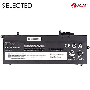 Nešiojamo kompiuterio baterija LENOVO 01AV470, 3900mAh, Extra Digital Selected Nešiojamo kompiuterio baterija LENOVO 01AV470, 3900mAh, Extra Digital Selected