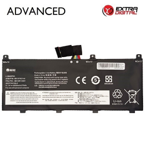 Nešiojamo kompiuterio baterija LENOVO L18M6P90, 6800mAh, Extra Digital Advanced Nešiojamo kompiuterio baterija LENOVO L18M6P90, 6800mAh, Extra Digital Advanced