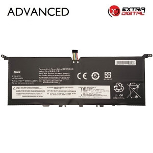 Nešiojamo kompiuterio baterija LENOVO L17C4PE1, 2600mAh, Extra Digital Advanced Nešiojamo kompiuterio baterija LENOVO L17C4PE1, 2600mAh, Extra Digital Advanced