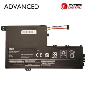 Nešiojamo kompiuterio baterija, LENOVO L15M3PB0, 3400mAh, Extra Digital Advanced Nešiojamo kompiuterio baterija, LENOVO L15M3PB0, 3400mAh, Extra Digital Advanced