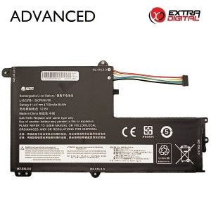 Nešiojamo kompiuterio baterija LENOVO L15C3PB1, 4750mAh, Extra Digital Advanced Nešiojamo kompiuterio baterija LENOVO L15C3PB1, 4750mAh, Extra Digital Advanced