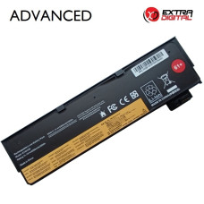 Nešiojamo kompiuterio baterija LENOVO SB10K97583 01AV425, 5200mAh, Extra Digital Advanced Nešiojamo kompiuterio baterija LENOVO SB10K97583 01AV425, 5200mAh, Extra Digital Advanced