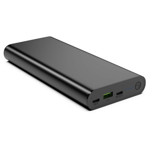 Išorinė baterija 26800mAh, PD 100W, 2xUSB-C, USB-A QC3.0 Išorinė baterija 26800mAh, PD 100W, 2xUSB-C, USB-A QC3.0