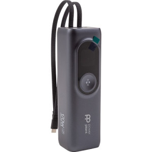 Išorinė baterija 25000mAh, 100W, 3xUSB-C, USB-A Išorinė baterija 25000mAh, 100W, 3xUSB-C, USB-A