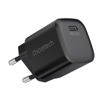 Kroviklis CHOETECH GaN USB Type-C: 30W, PD Kroviklis CHOETECH GaN USB Type-C: 30W, PD