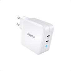 Kroviklis CHOETECH GaN 2xUSB Type-C: 100W, PD Kroviklis CHOETECH GaN 2xUSB Type-C: 100W, PD