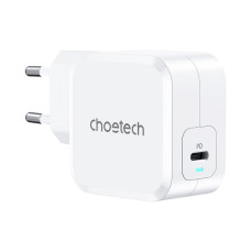 Kroviklis CHOETECH GaN USB Type-C: 45W, PD, QC, PPS Kroviklis CHOETECH GaN USB Type-C: 45W, PD, QC, PPS