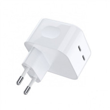 Kroviklis CHOETECH 2x USB Type-C, 35W, PD3.0, Qc3.0 Kroviklis CHOETECH 2x USB Type-C, 35W, PD3.0, Qc3.0