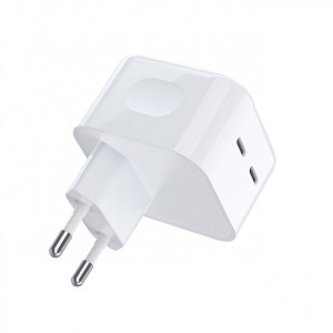 Kroviklis CHOETECH 2x USB Type-C, 35W, PD3.0, Qc3.0 Kroviklis CHOETECH 2x USB Type-C, 35W, PD3.0, Qc3.0