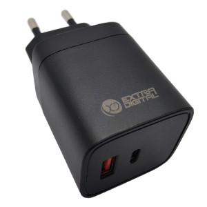 Kroviklis EXTRA DIGITAL GaN USB Type-C, USB Type-A: 45W, PPS Kroviklis EXTRA DIGITAL GaN USB Type-C, USB Type-A: 45W, PPS