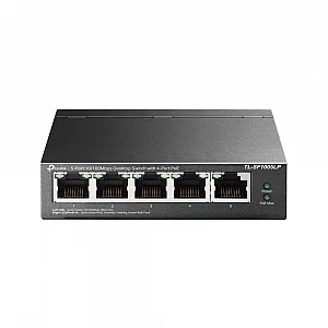 TP-LINK 5-Port 10/100 Mbps Desktop Switch with 4-Port PoE